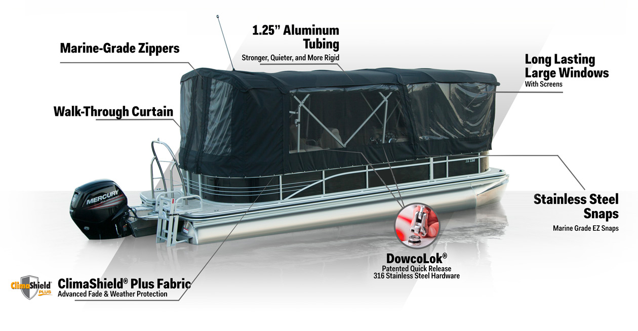 pontoon enclosure diagram